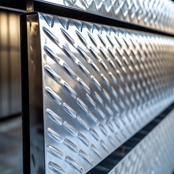 Лист алюминиевый рифленый