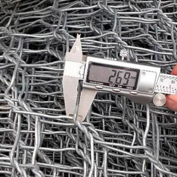 Сетка проволочная двойного кручения С60-2,7-Ц (2,0м) для защиты от дронов и БПЛА